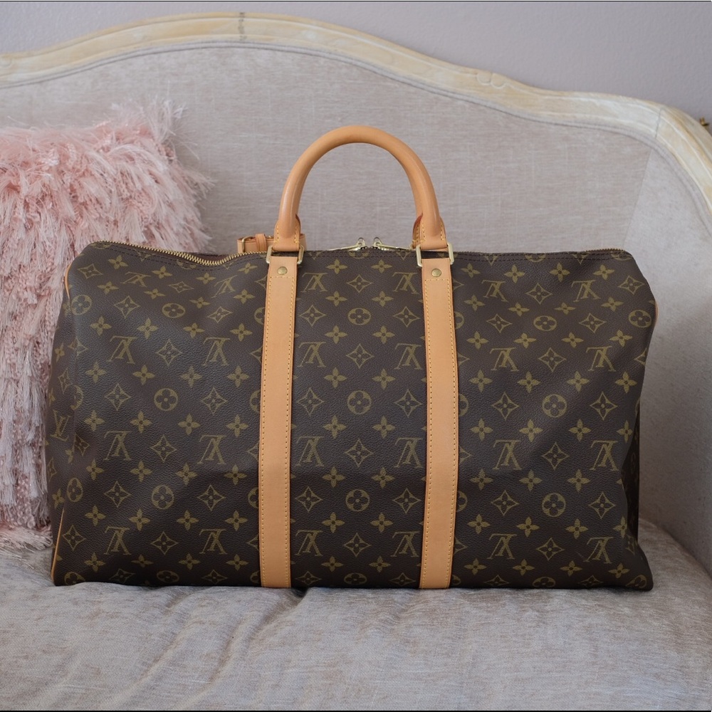 🚨 SOLD Louis Vuitton Keep All 50 - Picture 2 of 8